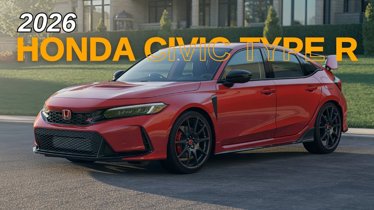 Unique features of the 2026 honda civic type r